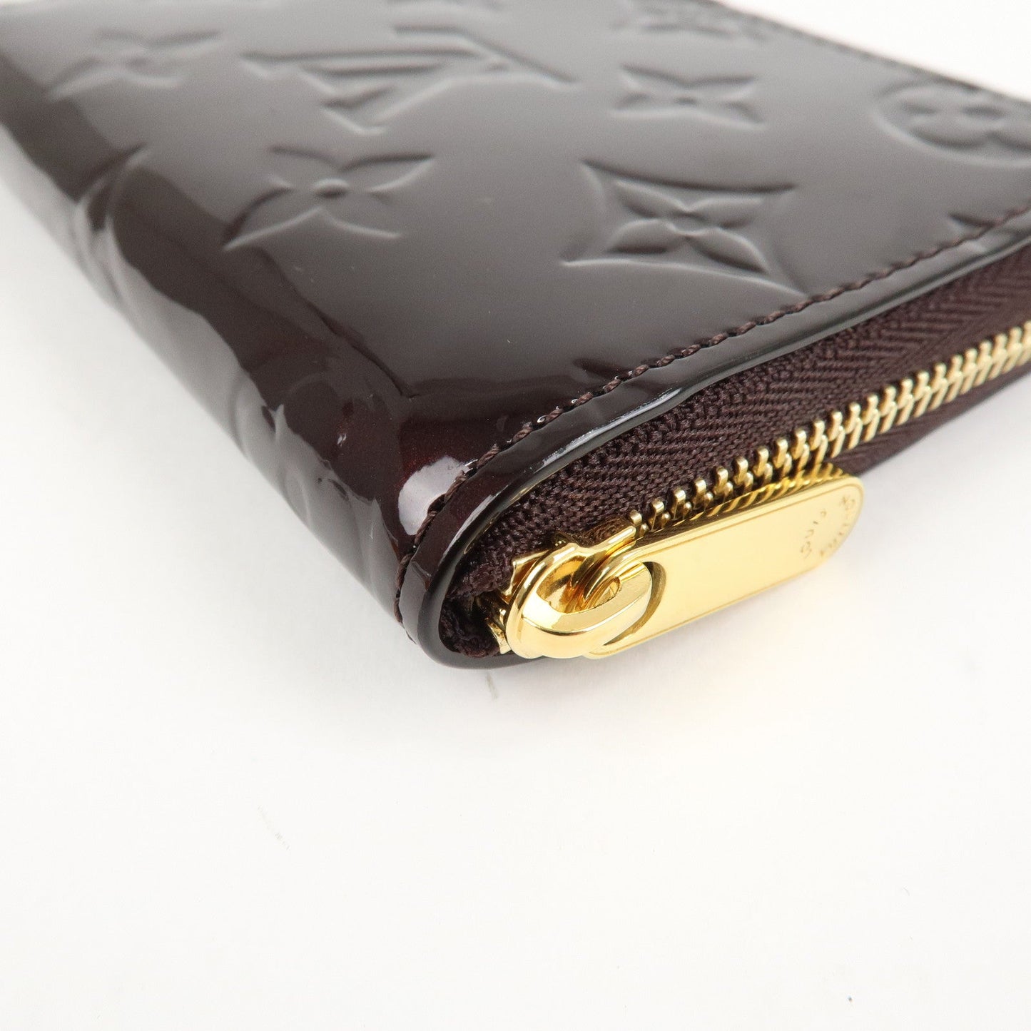 Louis Vuitton Monogram Vernis Zippy Coin Purse Amarante M93607【Pre-order】