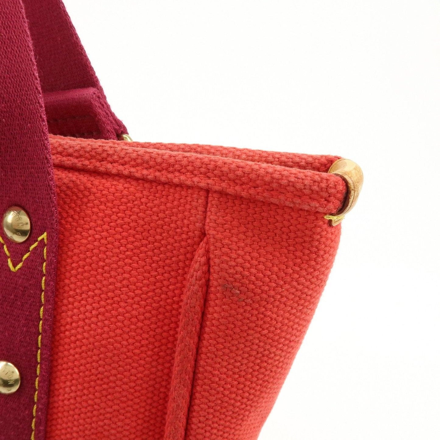Louis Vuitton Antigua Cabas MM Tote Bag Hand Bag Rouge M40034【Pre-order】
