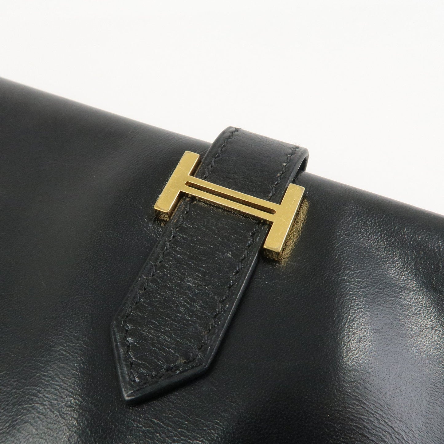 Hermes Bearn Classic Box Calf □E Stamped Bi-Fold Long Wallet【Pre-order】