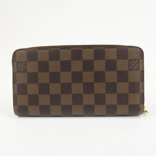 Louis Vuitton Damier Round Zippy Wallet Old Style Brown N60015【Pre-order】
