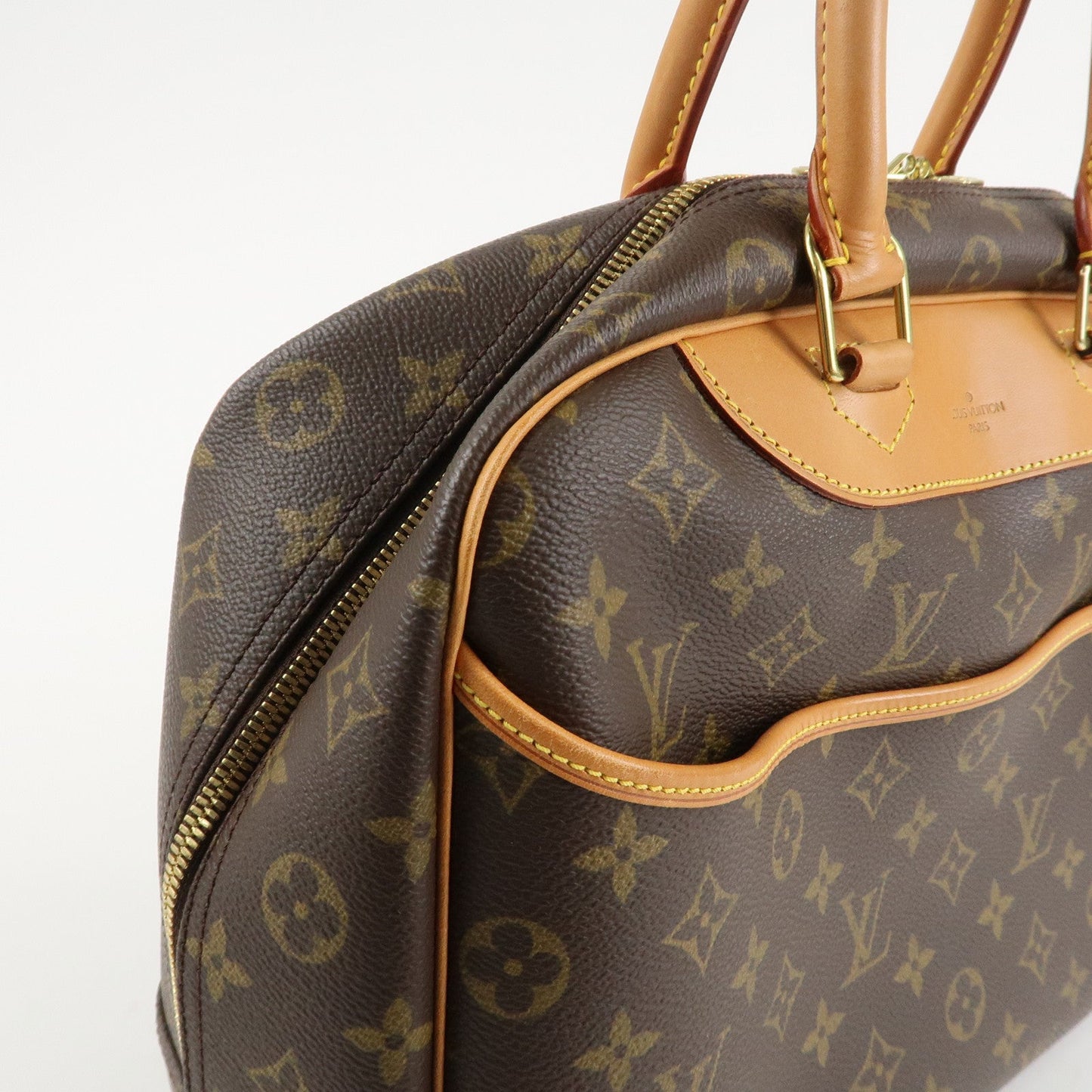 Louis Vuitton Monogram Deauville Hand Bag Brown M47270【Pre-order】