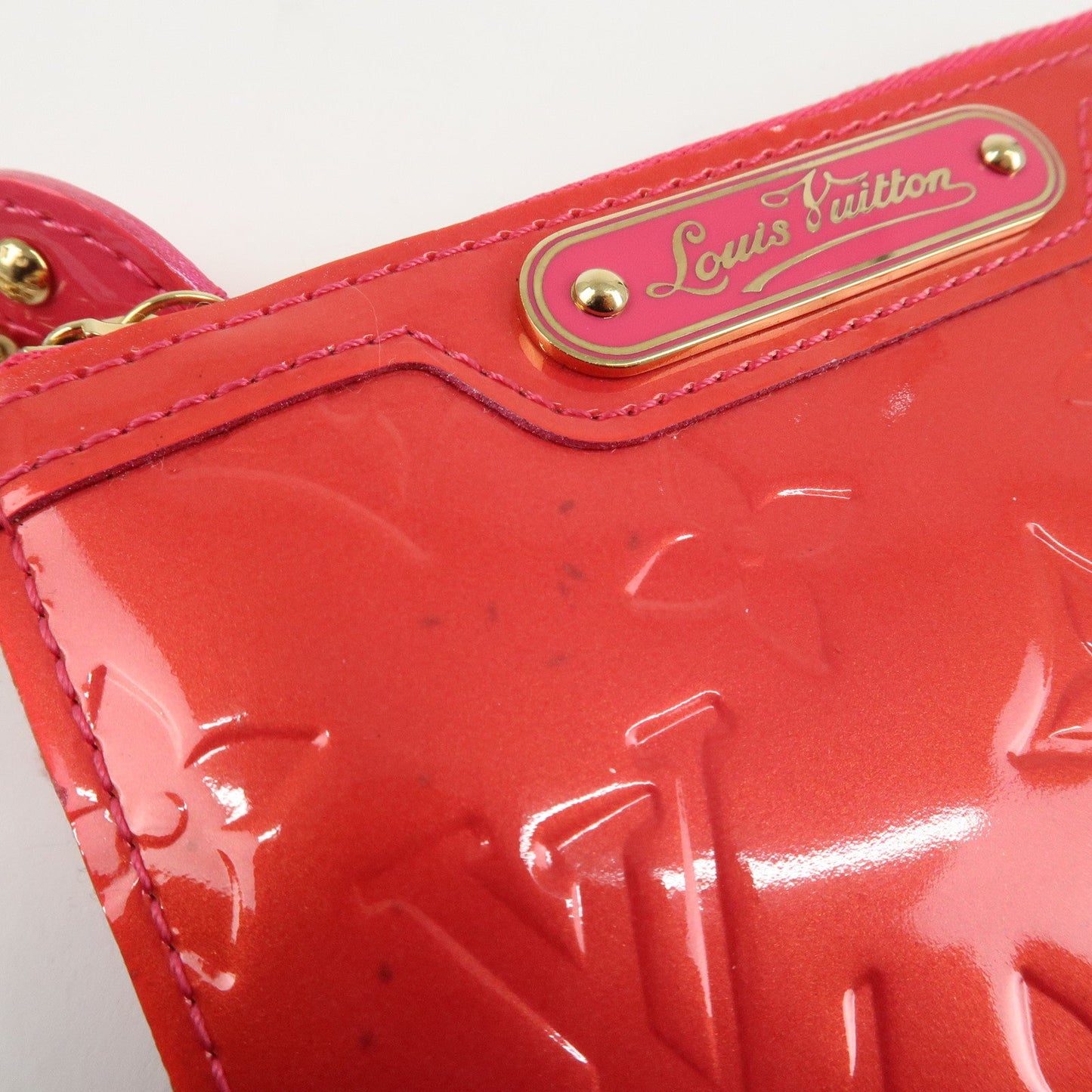Louis Vuitton Vernis Pochette Cles Coin Case NM Rose Pop M93637【Pre-order】