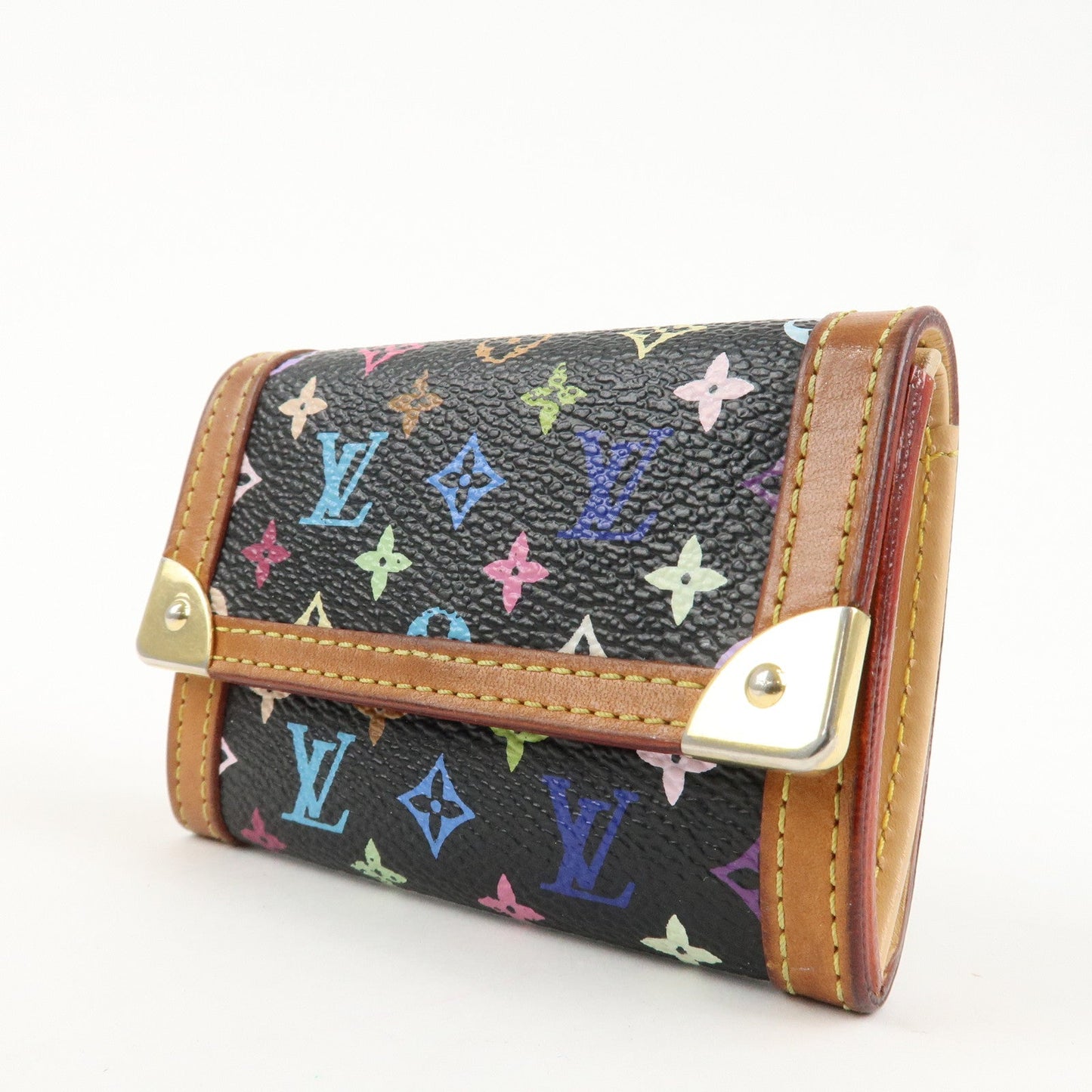 Louis Vuitton Monogram Multicolor Porte Monnaie Plat M92656【Pre-order】
