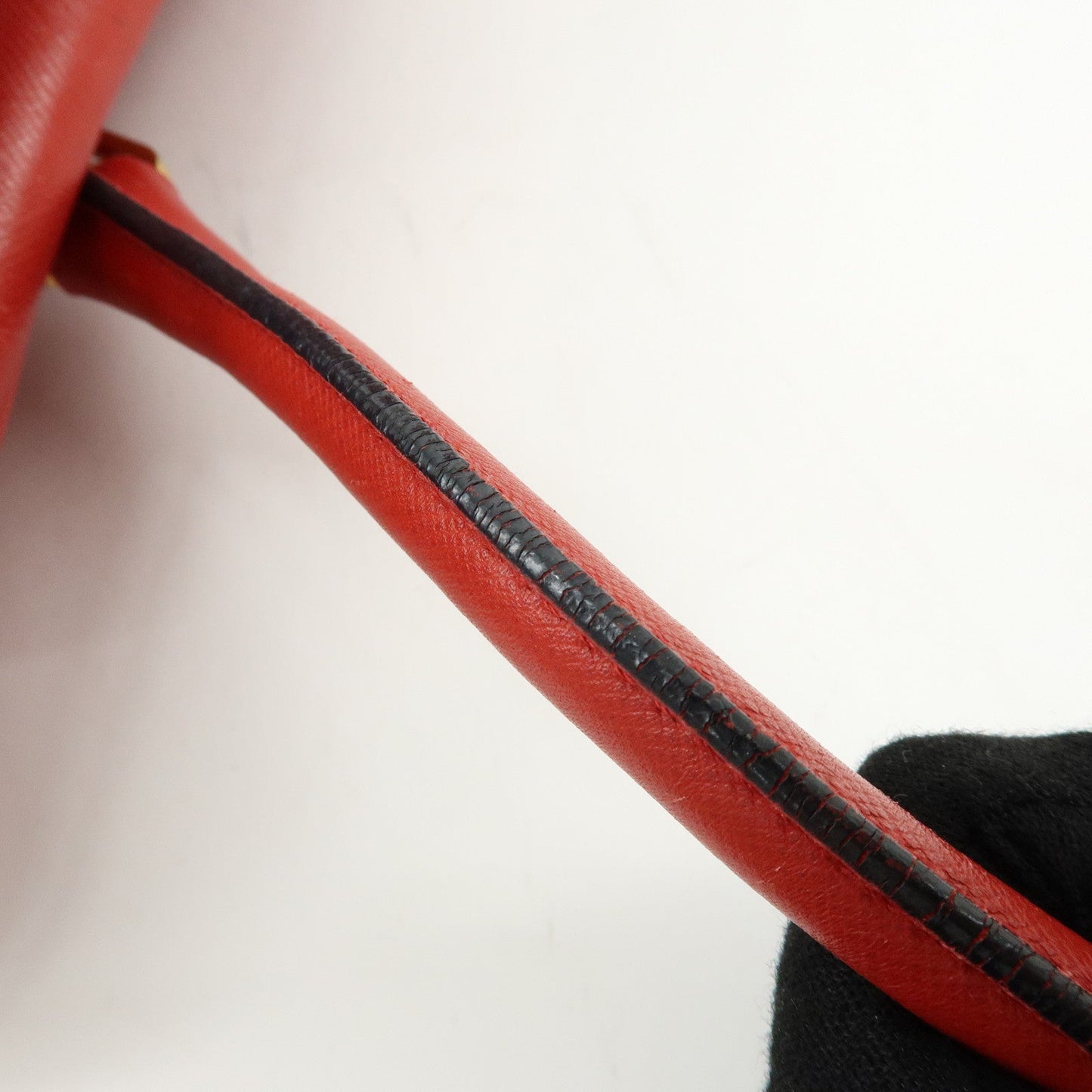 Prada Triangle Logo Saffiano Leather Shoulder Bag Hand Bag Red【Pre-order】