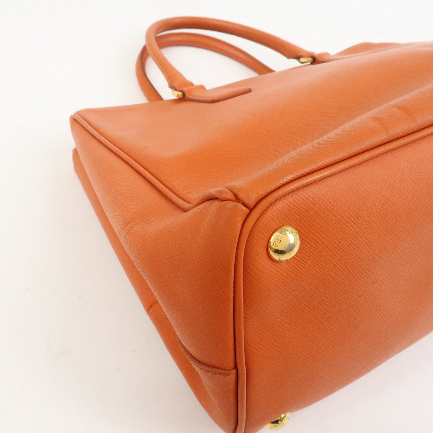 Prada Galleria Saffiano Leather 2Way Bag Orange 1BA274【Pre-order】