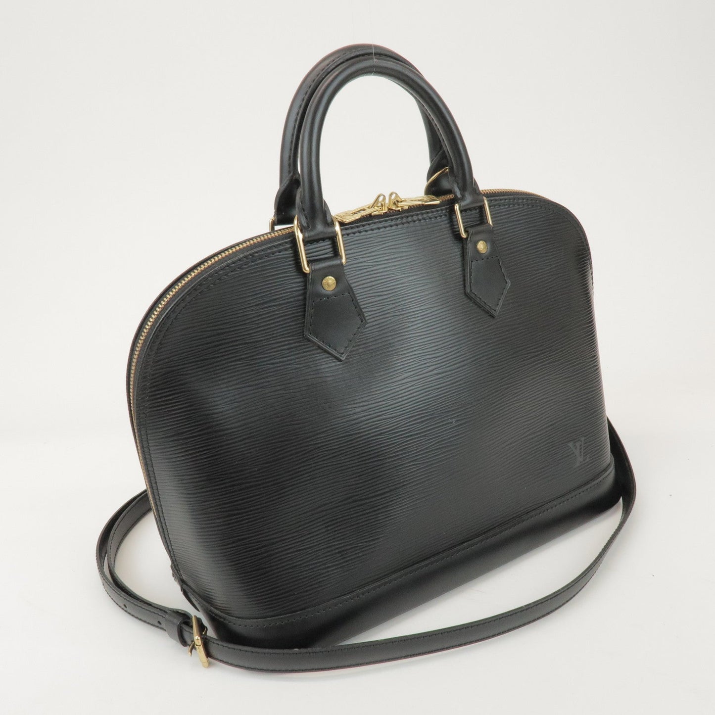 Louis Vuitton Epi Alma 2Way Hand Bag Shoulder Bag Noir Black M52142【Pre-order】