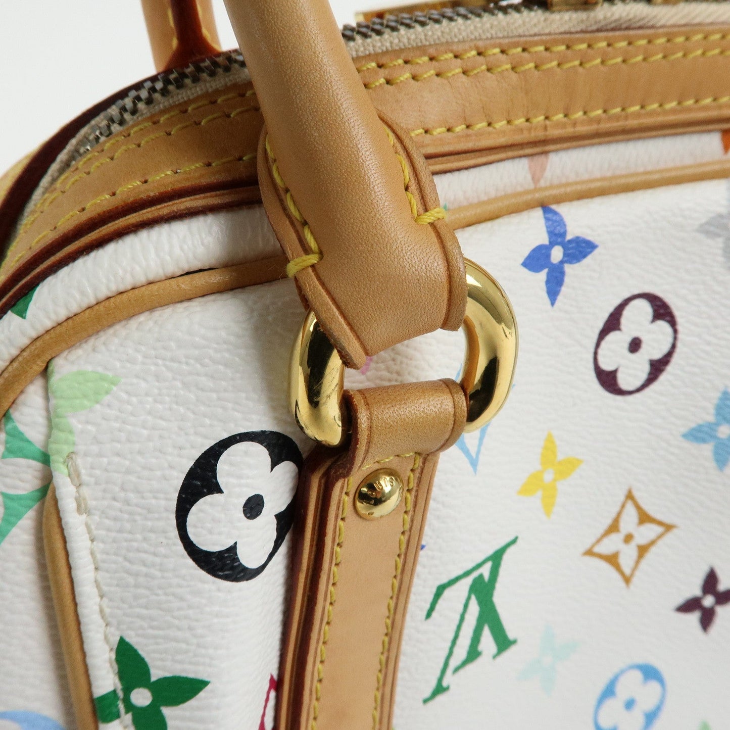Louis Vuitton Monogram Multicolor Priscilla Hand Bag Blanc M40096【Pre-order】