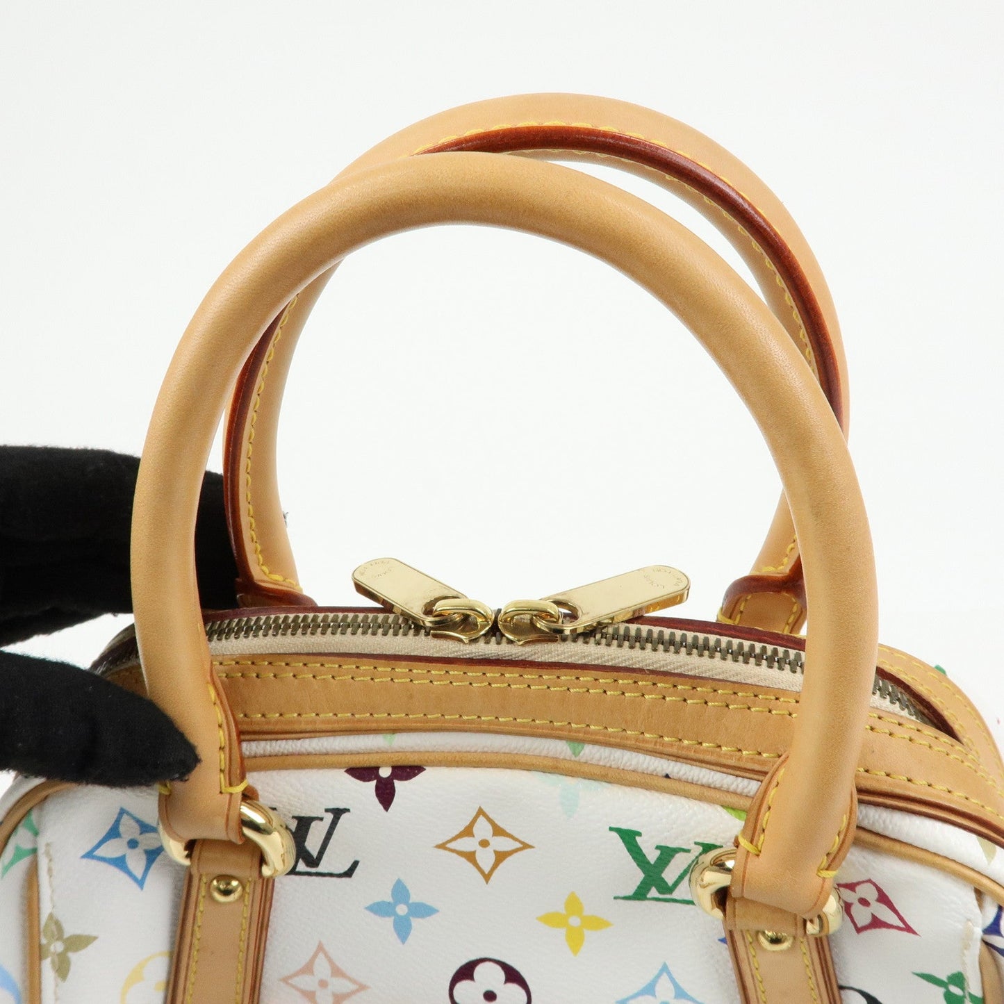 Louis Vuitton Monogram Multicolor Priscilla Hand Bag Blanc M40096【Pre-order】