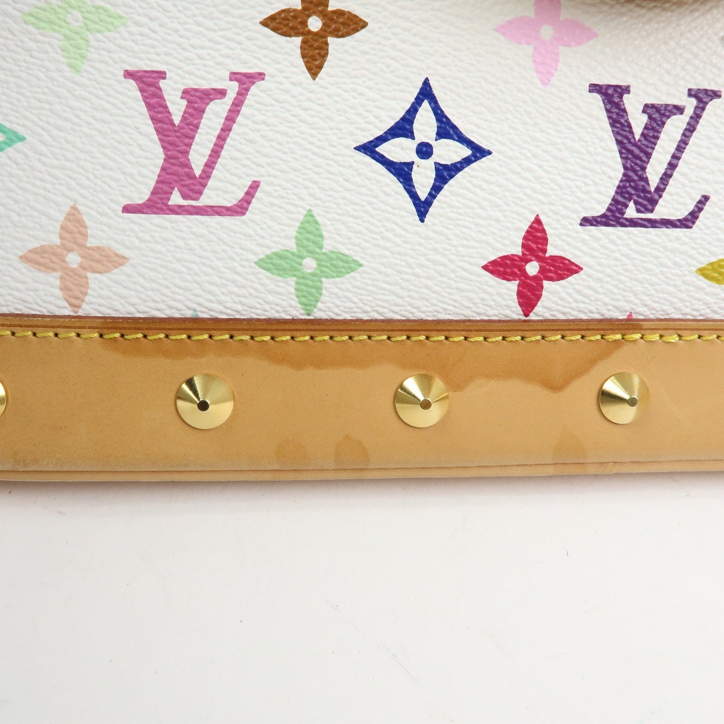 Louis Vuitton Monogram Multicolor Alma PM Hand Bag Blanc M92647【Pre-order】