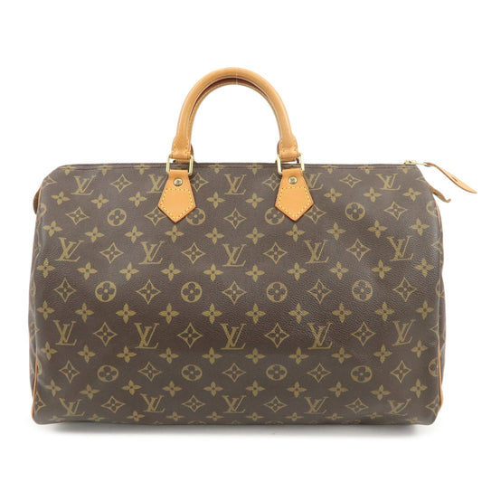 Louis Vuitton Monogram Speedy 40 Hand Bag Boston Bag Brown M41522【Pre-order】