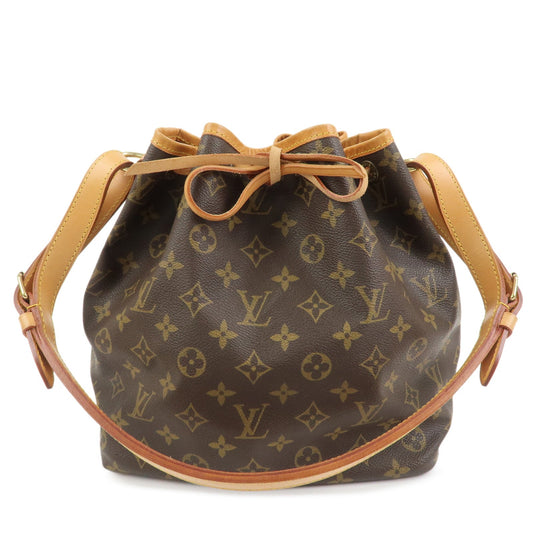 Louis Vuitton Monogram Petit Noe Shoulder Bag Brown M42226【Pre-order】