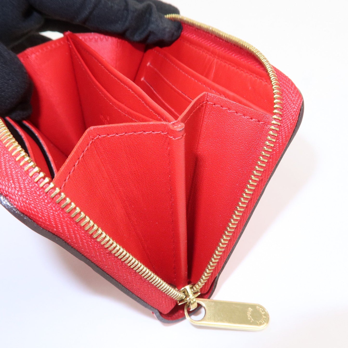 Louis Vuitton Vernis Leather Zippy Coin Purse Wallet Cerise M90202【Pre-order】
