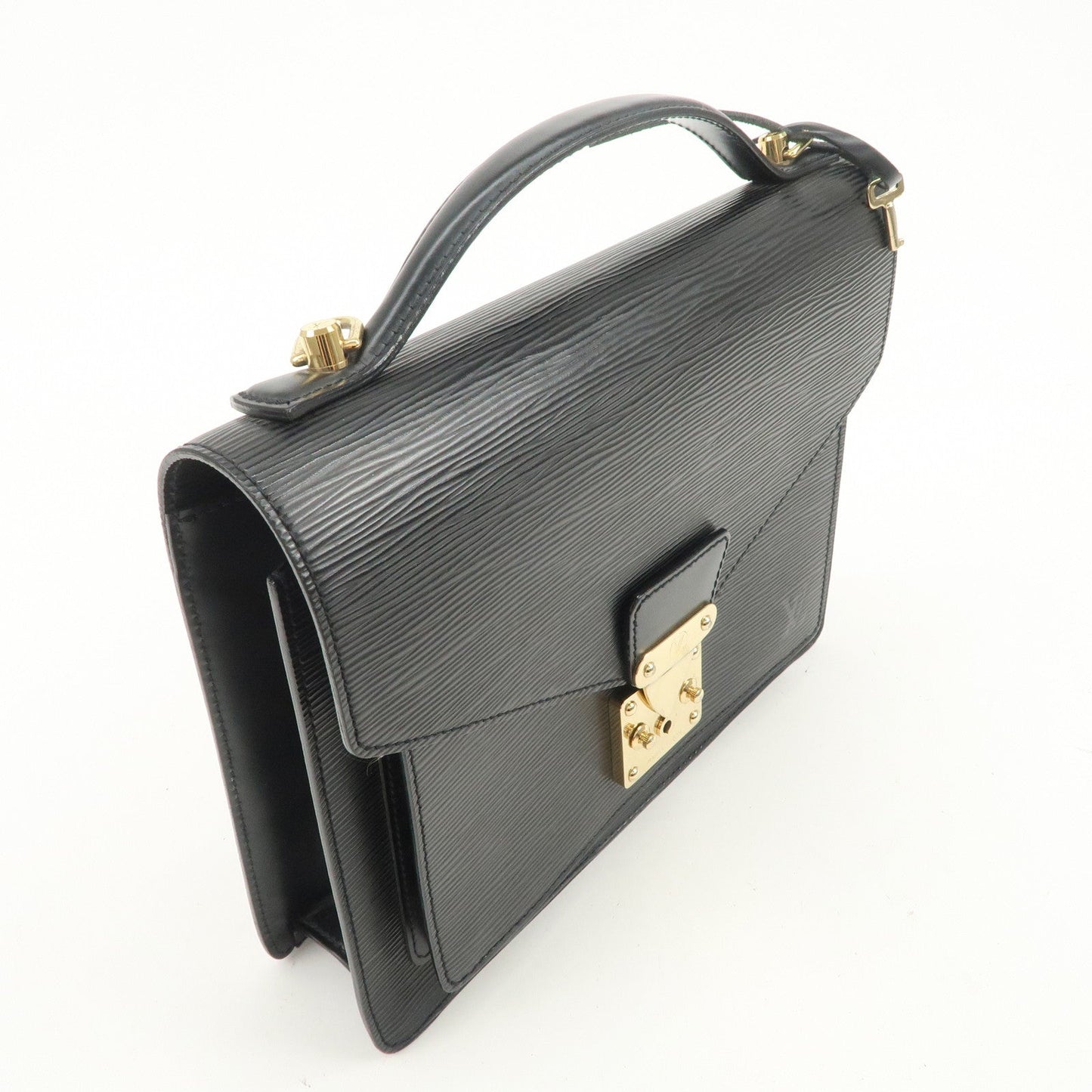 Louis Vuitton Epi Monceau 2Way Shoulder Bag Hand Bag Noir M52122【Pre-order】