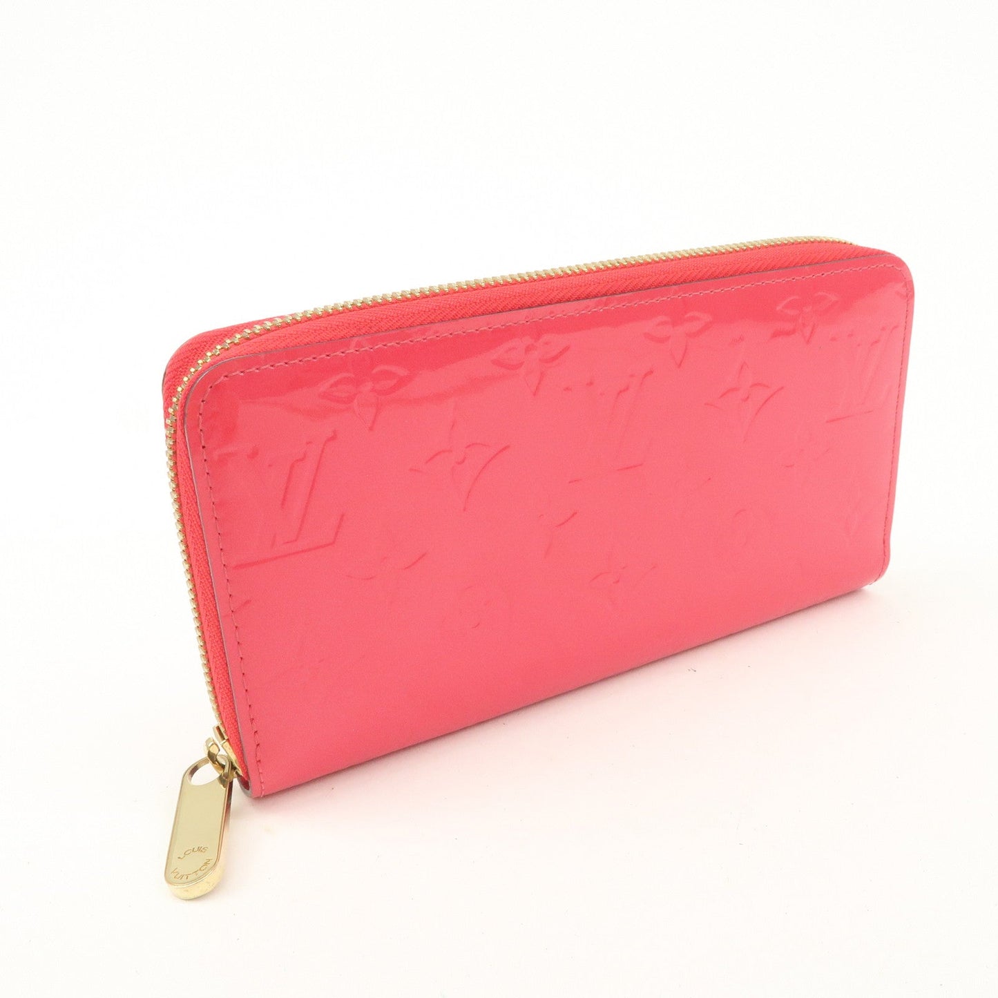Louis Vuitton Monogram Vernis Round Zippy Wallet Hot Pink M93058【Pre-order】