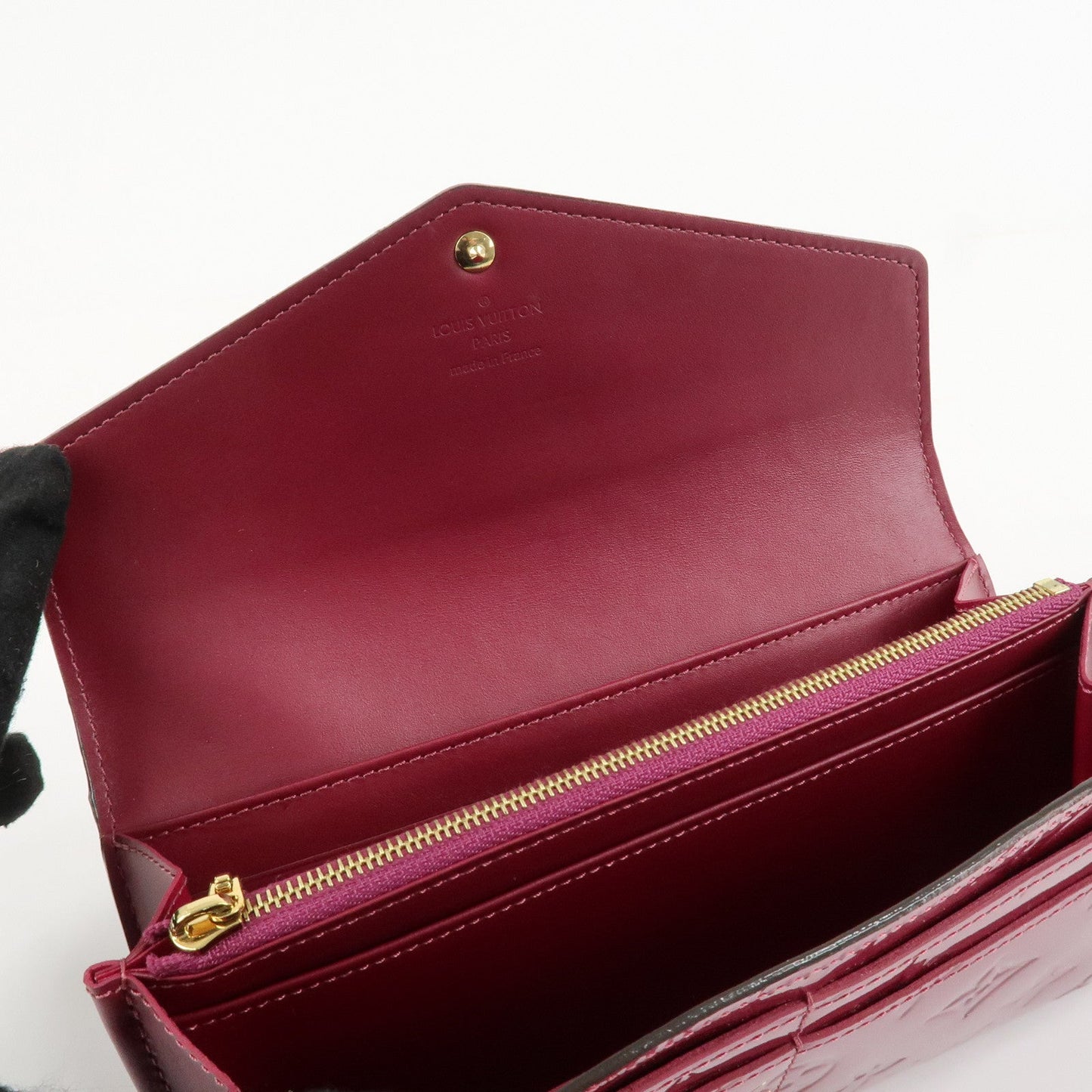 Louis Vuitton Monogram Vernis Portefeuille Sarah Long Wallet M90154【Pre-order】