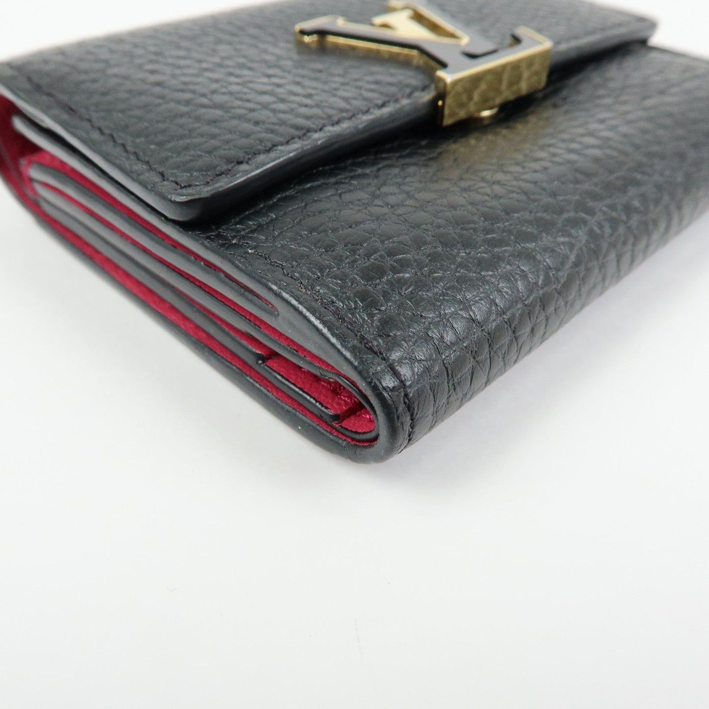 Louis Vuitton Portefoille Capucines XS Compact Wallet Black M68587【Pre-order】