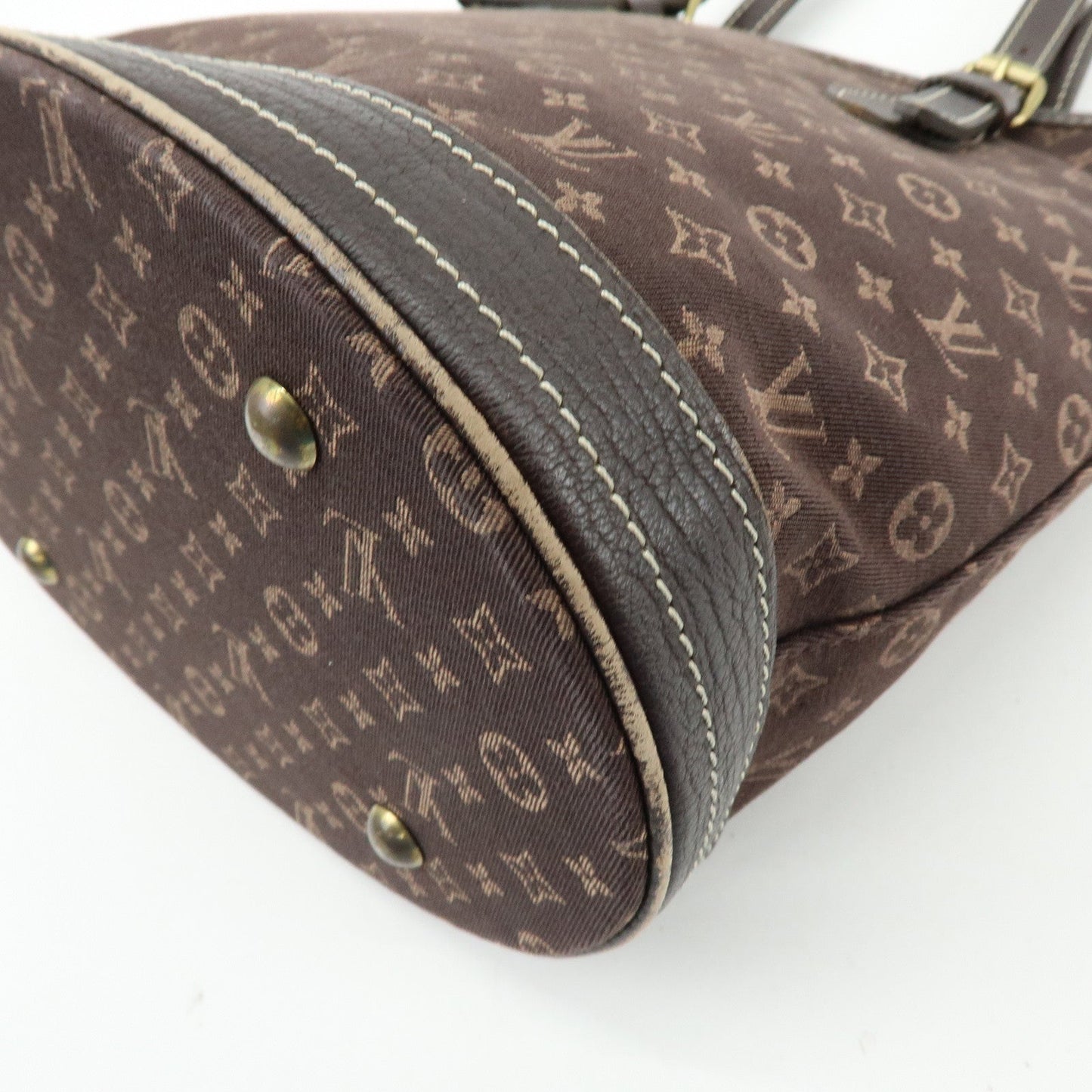 Louis Vuitton Monogram Mini Lin Bucket PM Tote Bag Ebene M95226【Pre-order】