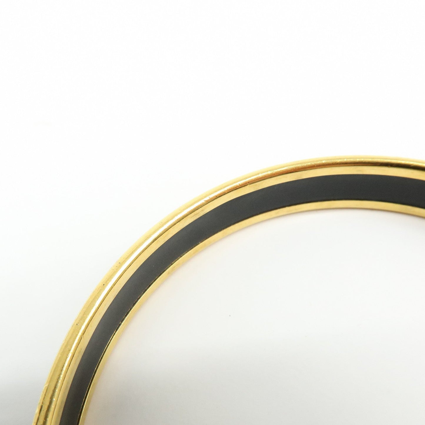 Hermes Email PM Gold Plated Bangle Bracelet【Pre-order】