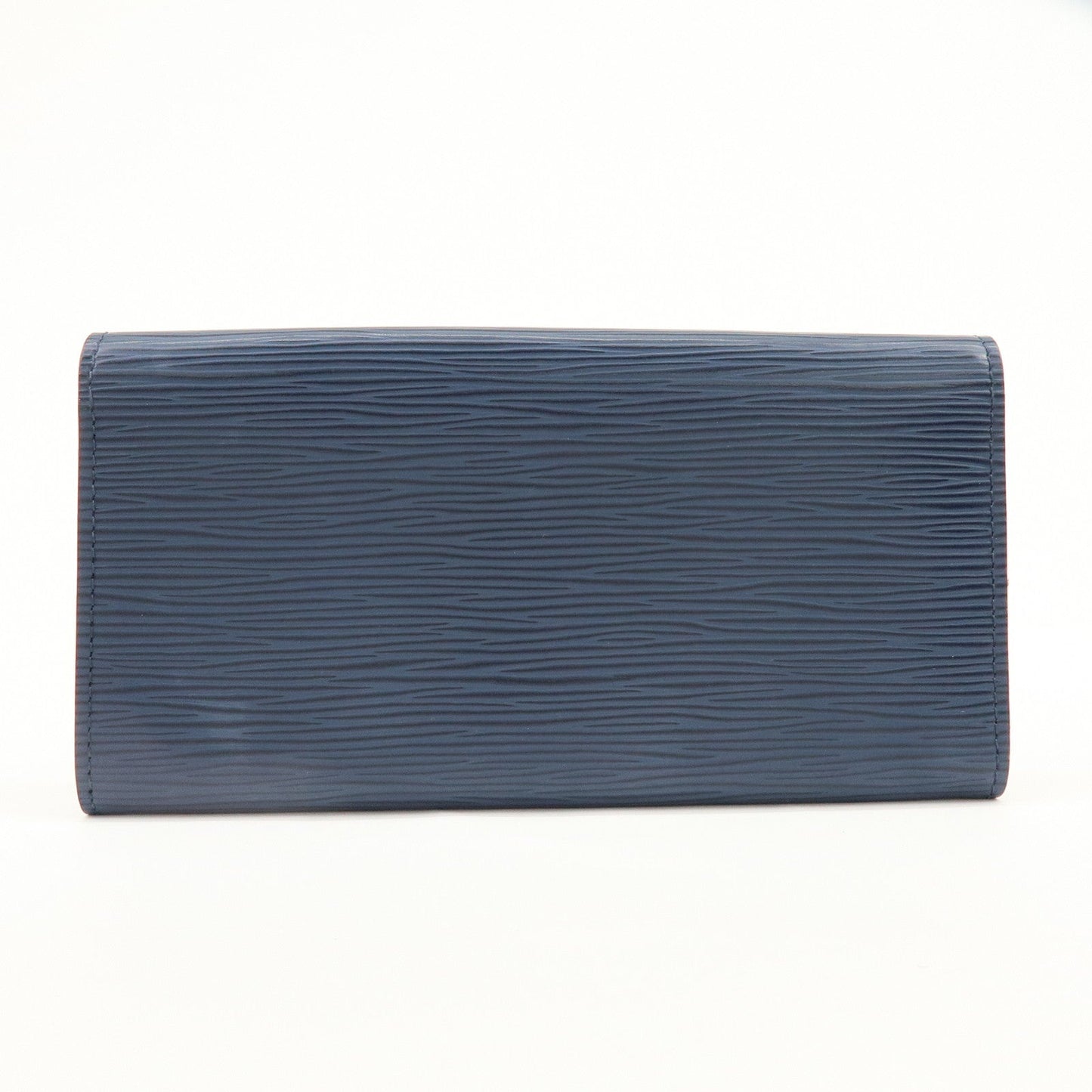Louis Vuitton Epi Portefeuille Emilie Wallet Indigo Blue M60854【Pre-order】