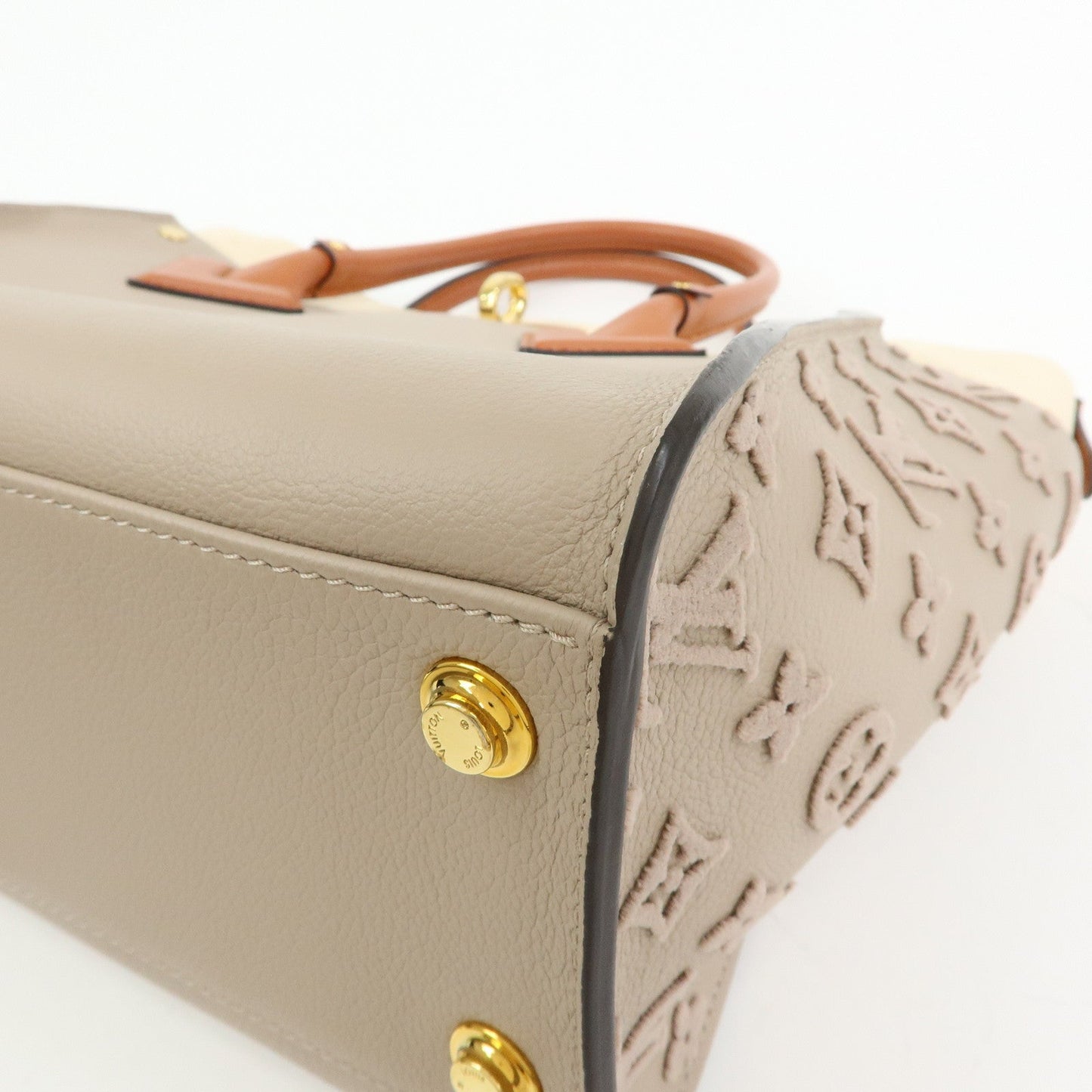 Louis Vuitton Monogram Tuffetage On My Side MM 2Way Bag M53825【Pre-order】