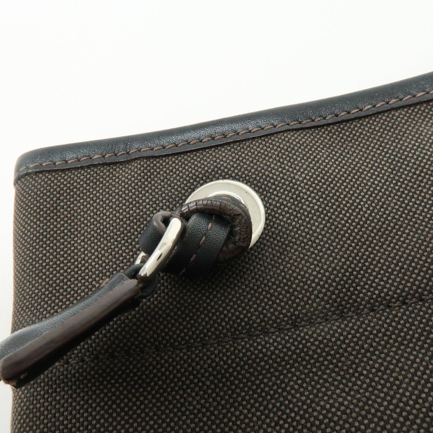 Prada Logo Jacquard Leather Shoulder Bag Crossbody Bag Dark Brown【Pre-order】