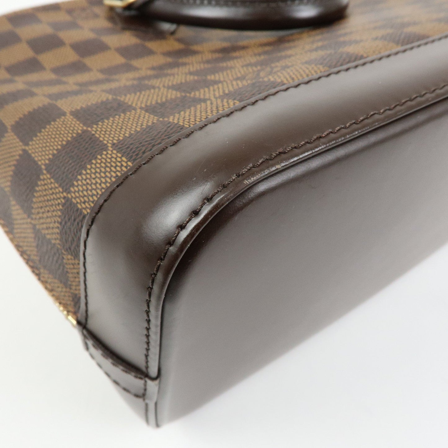 Louis Vuitton Damier Canvas Leather Alma PM Hand Bag Brown N51131【Pre-order】