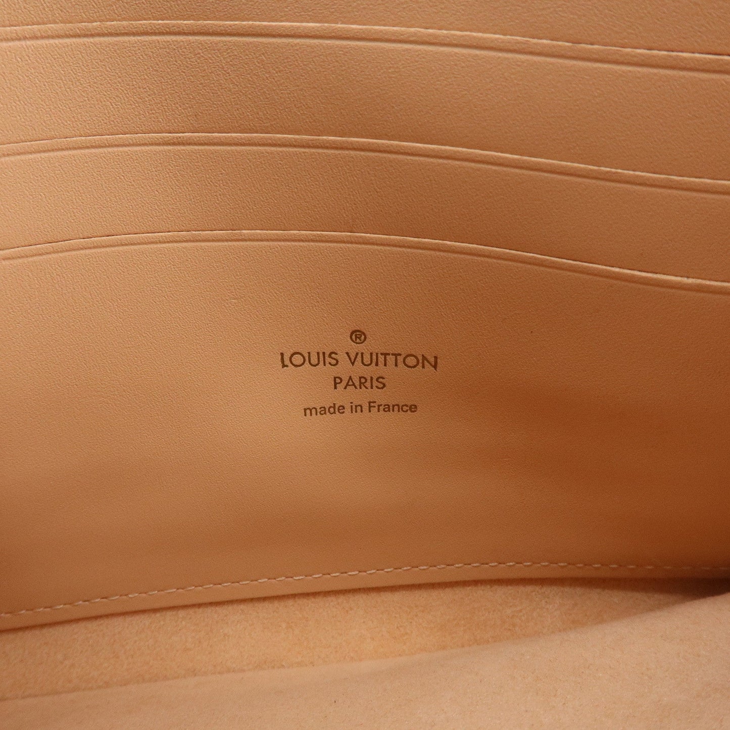 Louis Vuitton Damier Ebene Pochette Double Zip Rose BallerineN60254【Pre-order】
