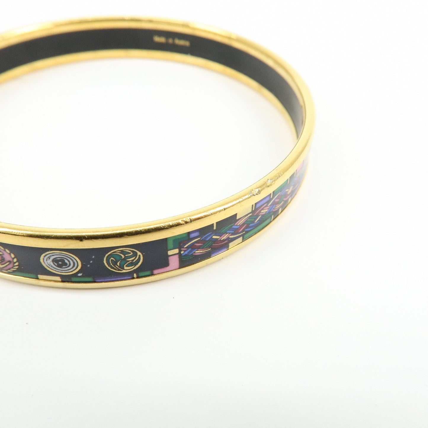 Hermes Email PM Gold Plated Bangle Bracelet【Pre-order】