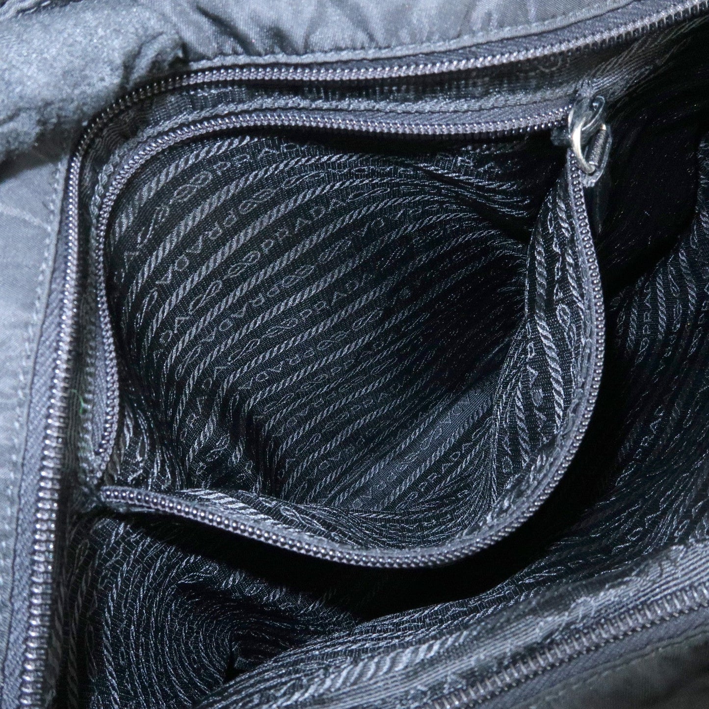 Prada Triangle Logo Nylon Shoulder Bag Crossbody Bag Black【Pre-order】