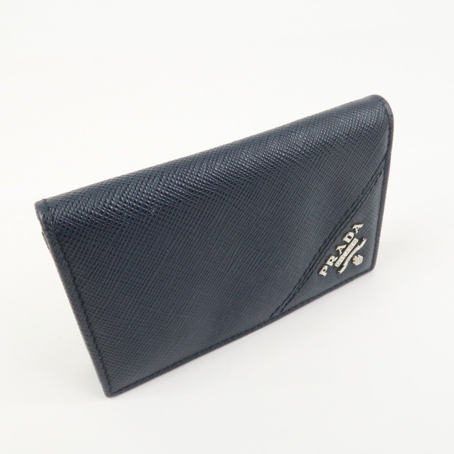 Prada Saffiano Leather Card Case Card Holder Navy 2MC122【Pre-order】