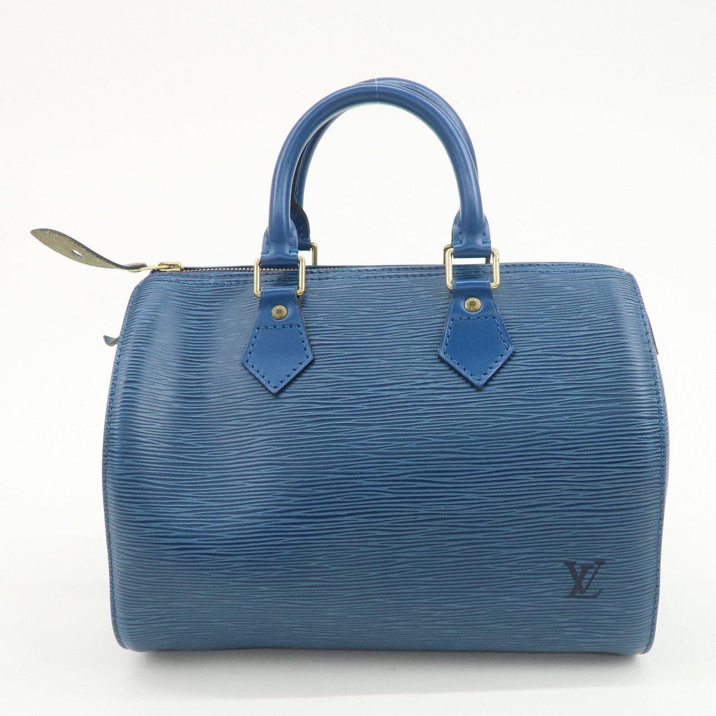 Louis Vuitton Epi Speedy 25 Hand Bag Boston Bag Toledo Blue M43015【Pre-order】