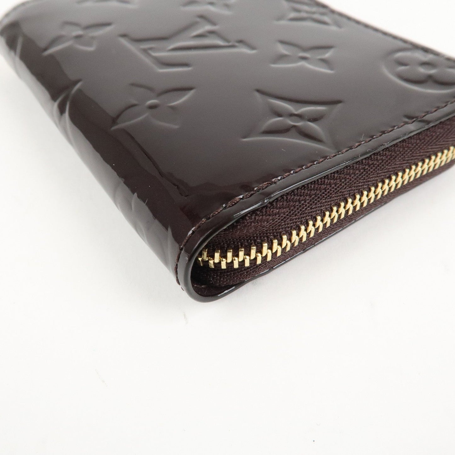 Louis Vuitton Monogram Vernis Zippy Coin Purse Amarante M93607【Pre-order】