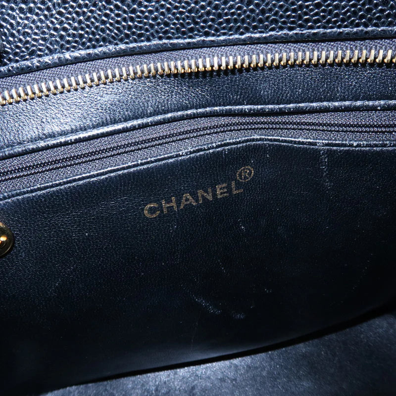 Chanel Matelasse COCO Mark Medallion Caviarskin Tote Bag【Pre-order】
