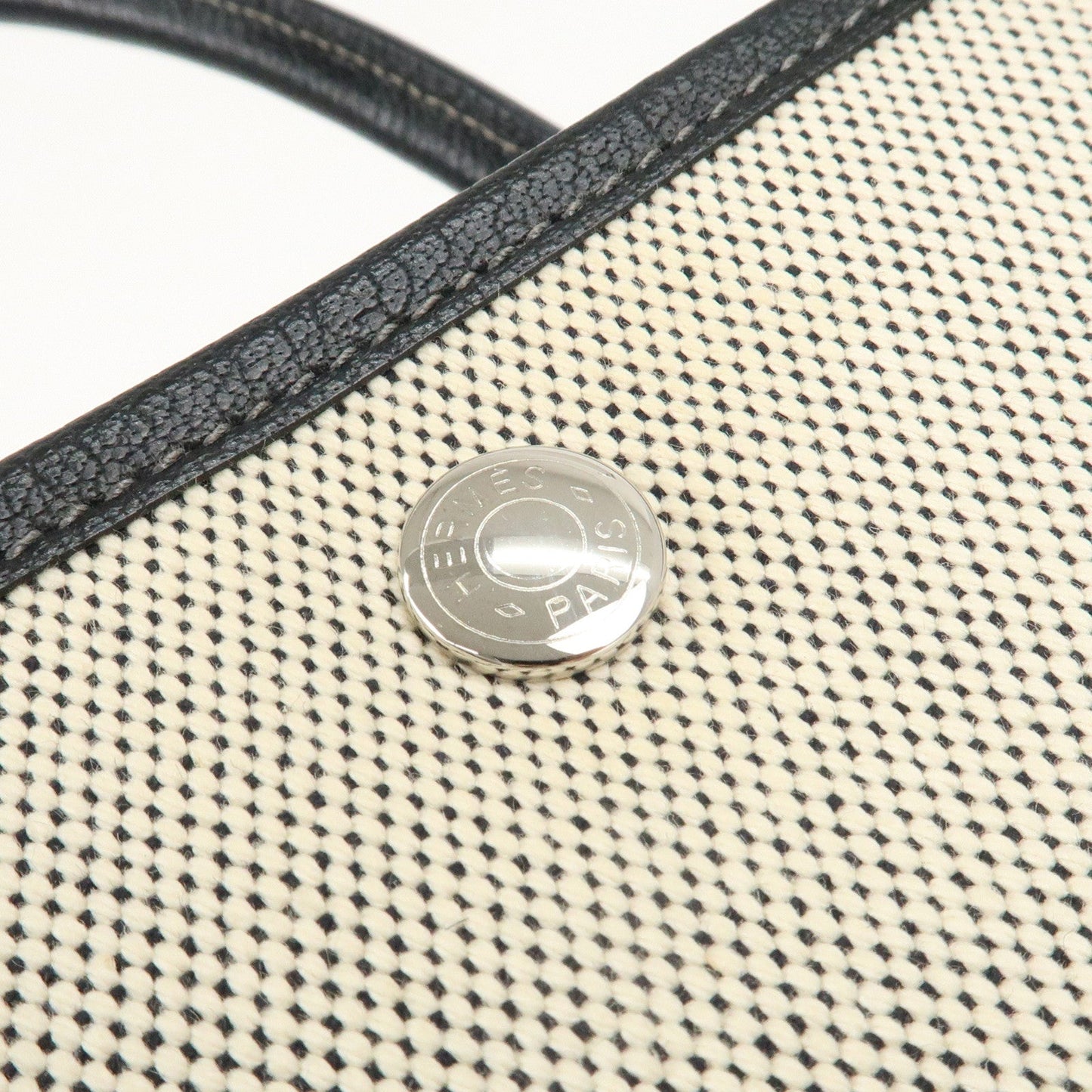 Hermes ToileOfficier Leather Garden Party PM J Stamped Tote Bag【Pre-order】