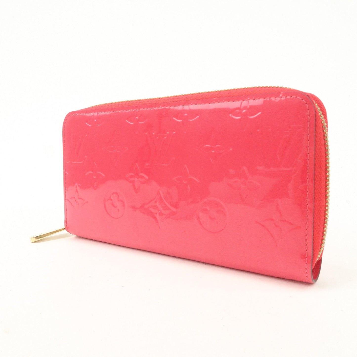 Louis Vuitton Monogram Vernis Round Zippy Wallet Hot Pink M93058【Pre-order】