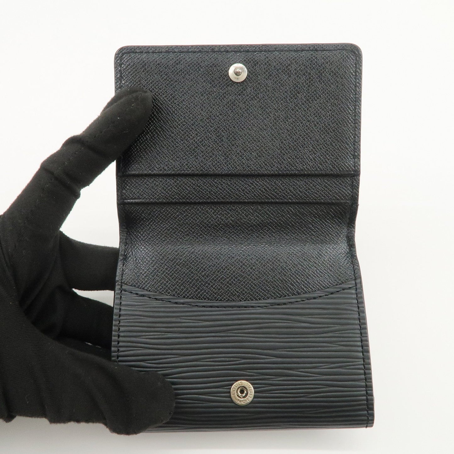 Louis Vuitton Epi Leather Ludlow Coin Case Card Case Noir M63302【Pre-order】