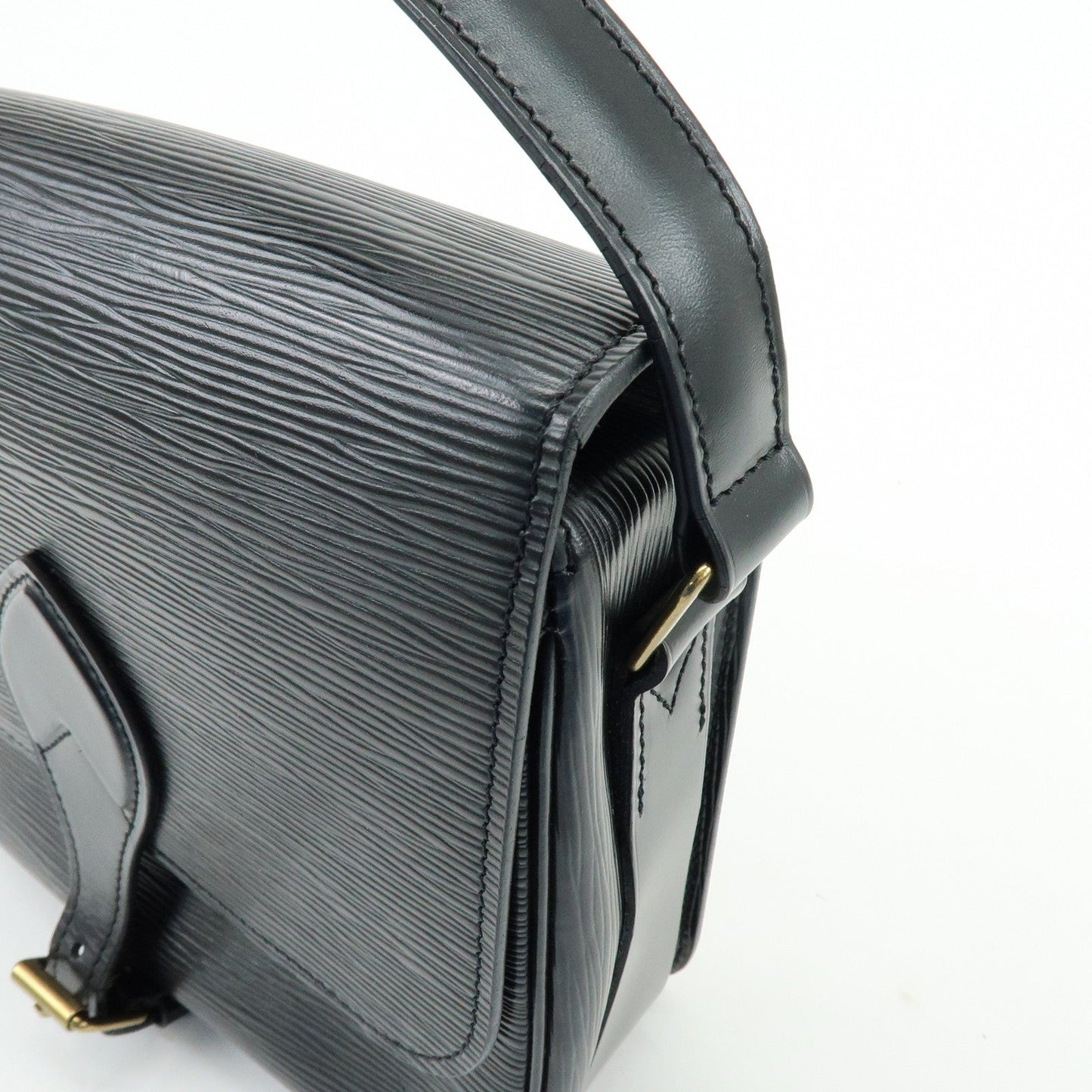 Louis Vuitton Epi Cartouchiere Shoulder Crossbody Bag Noir M52242【Pre-order】