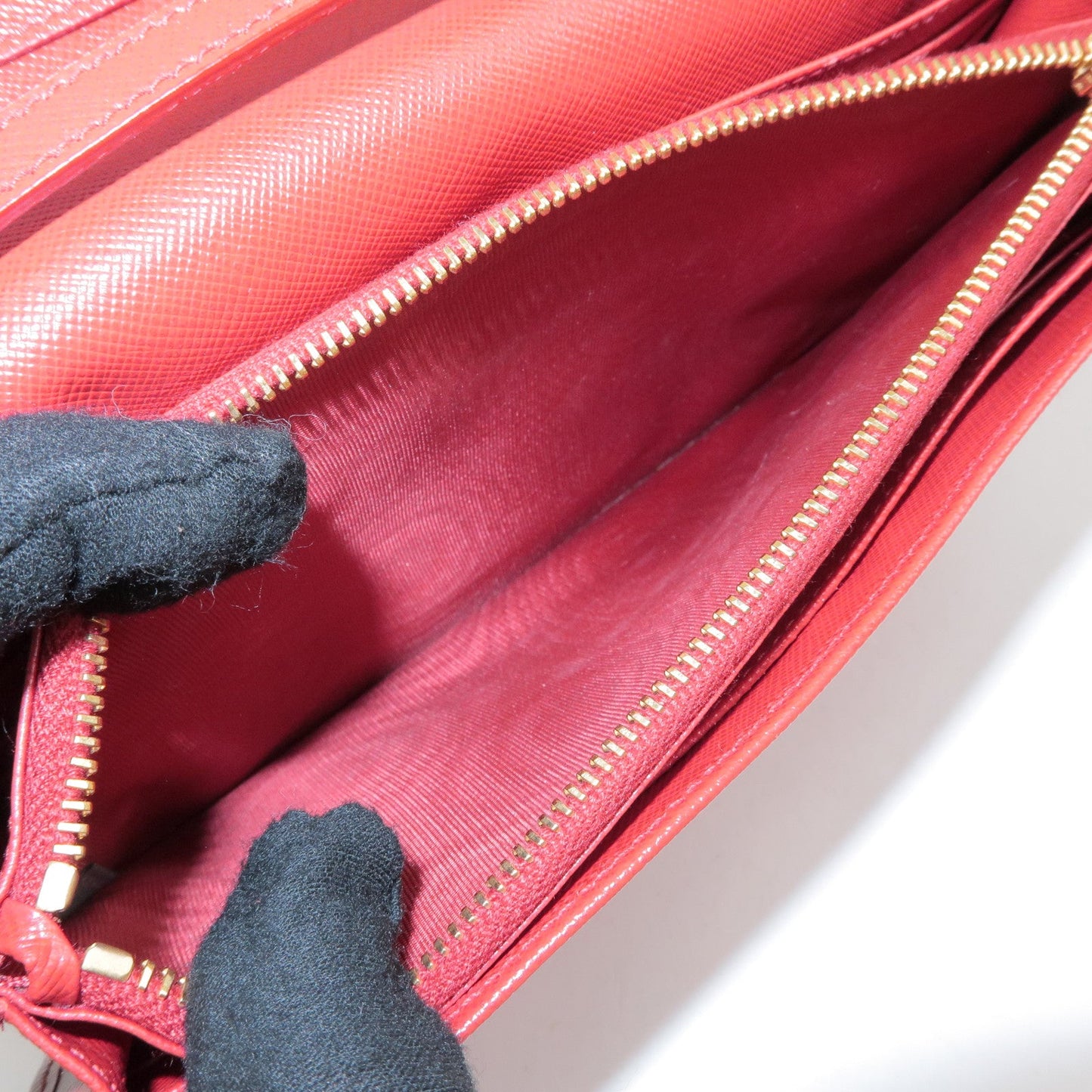 Prada Saffiano Leather Shoulder Bag Crossbody Bag Red 1M1361【Pre-order】