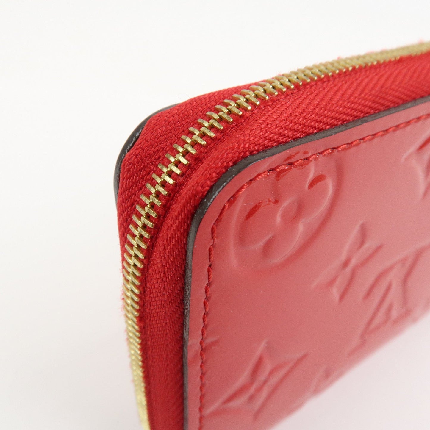 Louis Vuitton Vernis Leather Zippy Coin Purse Wallet Cerise M90202【Pre-order】