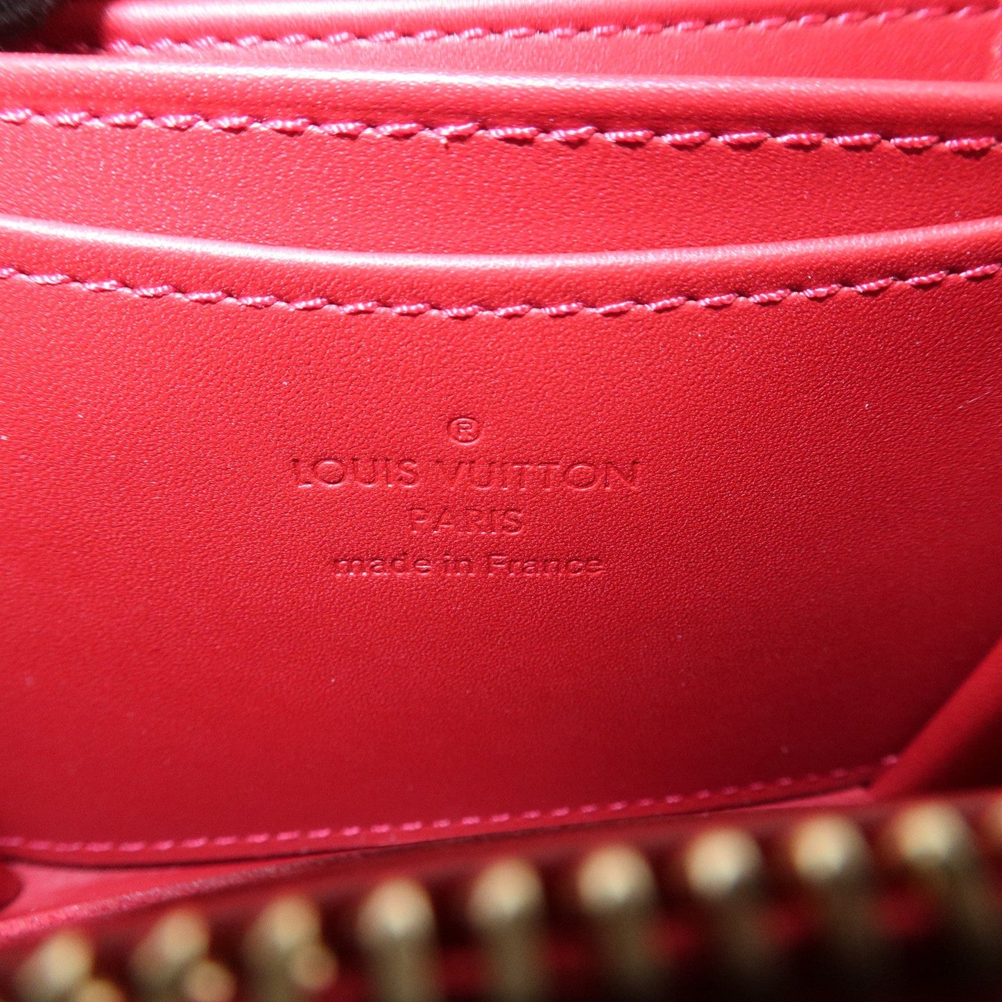 Louis Vuitton Monogram Vernis Zippy Coin Purse Pomme d'Amour M93608【Pre-order】