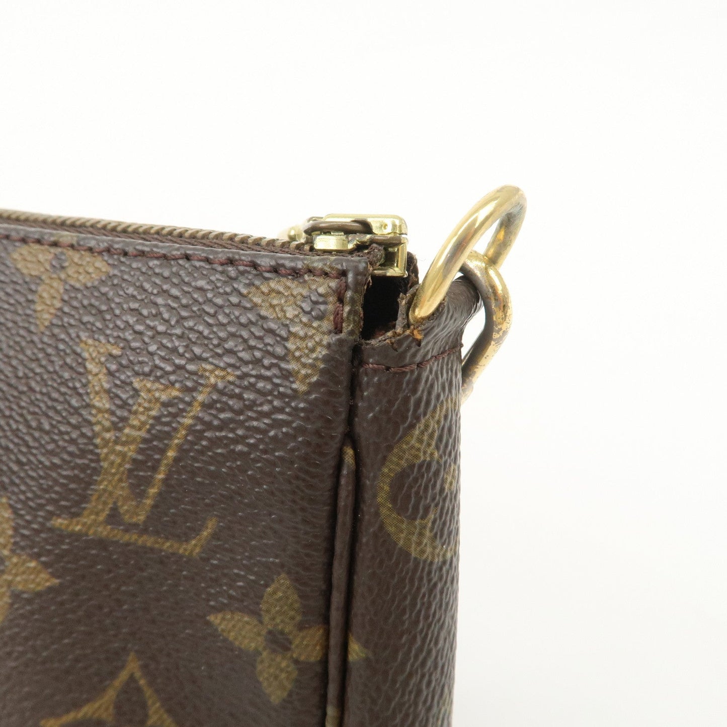 Louis Vuitton Monogram Pochette Accessoires Hand Bag Brown M51980【Pre-order】