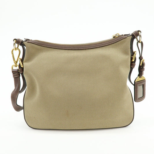 Prada Logo Jacguard Leather Shoulder Bag Crossbody Bag Brown【Pre-order】