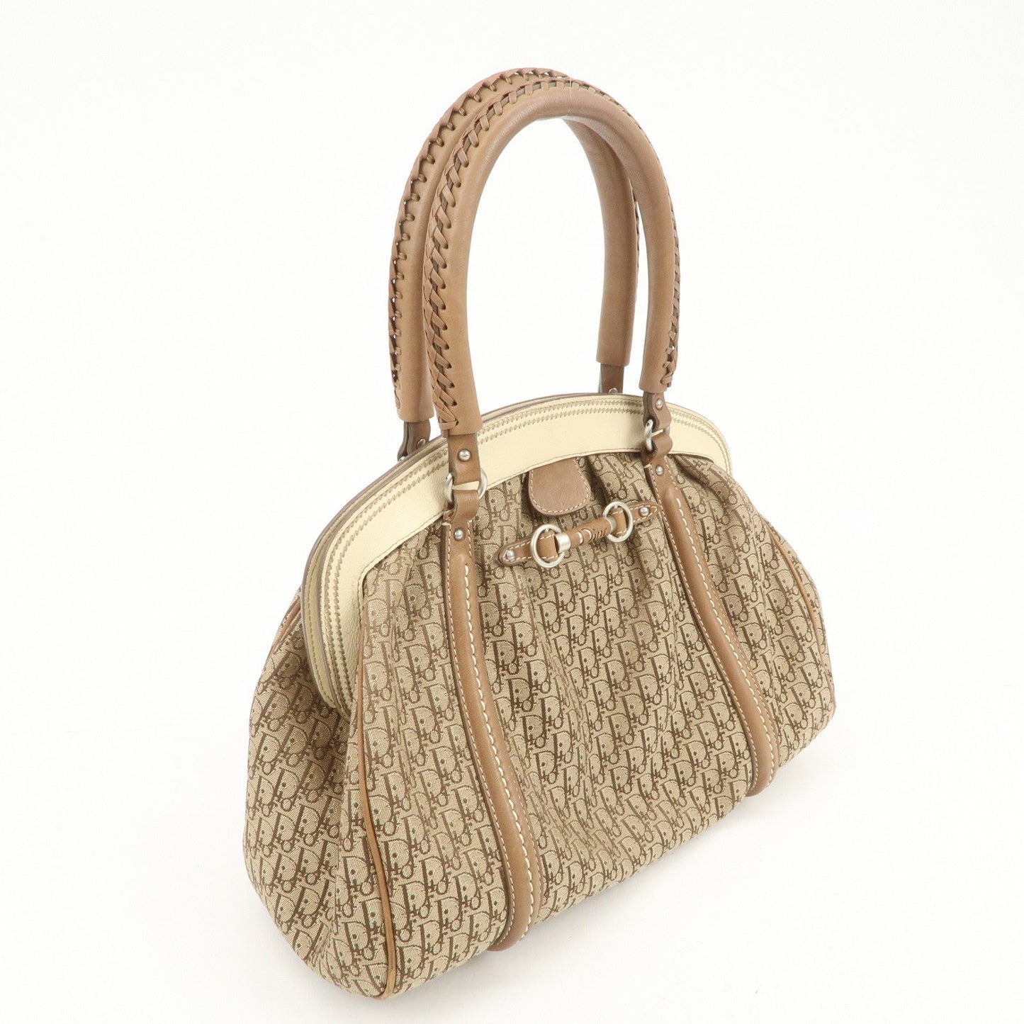 Christian Dior Trotter Canvas Leather Hand Bag【Pre-order】