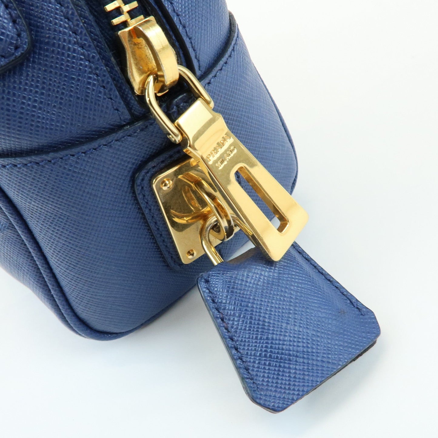 Prada Triangle Logo 2Way Bag Hand Bag Shoulder Bag Blue Green【Pre-order】