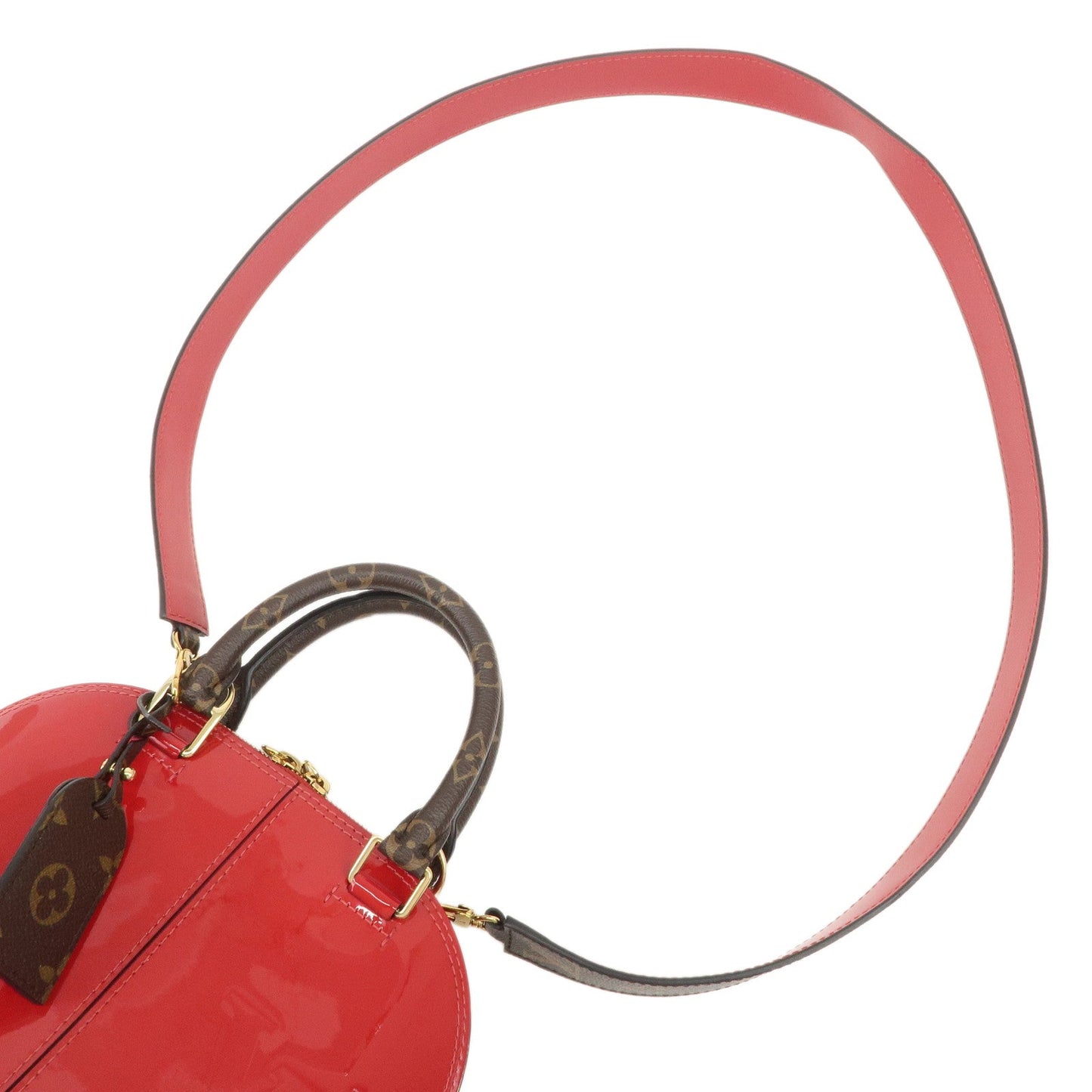Louis Vuitton Vernis Alma BB Miroir 2Way Bag Hand Bag M52498【Pre-order】