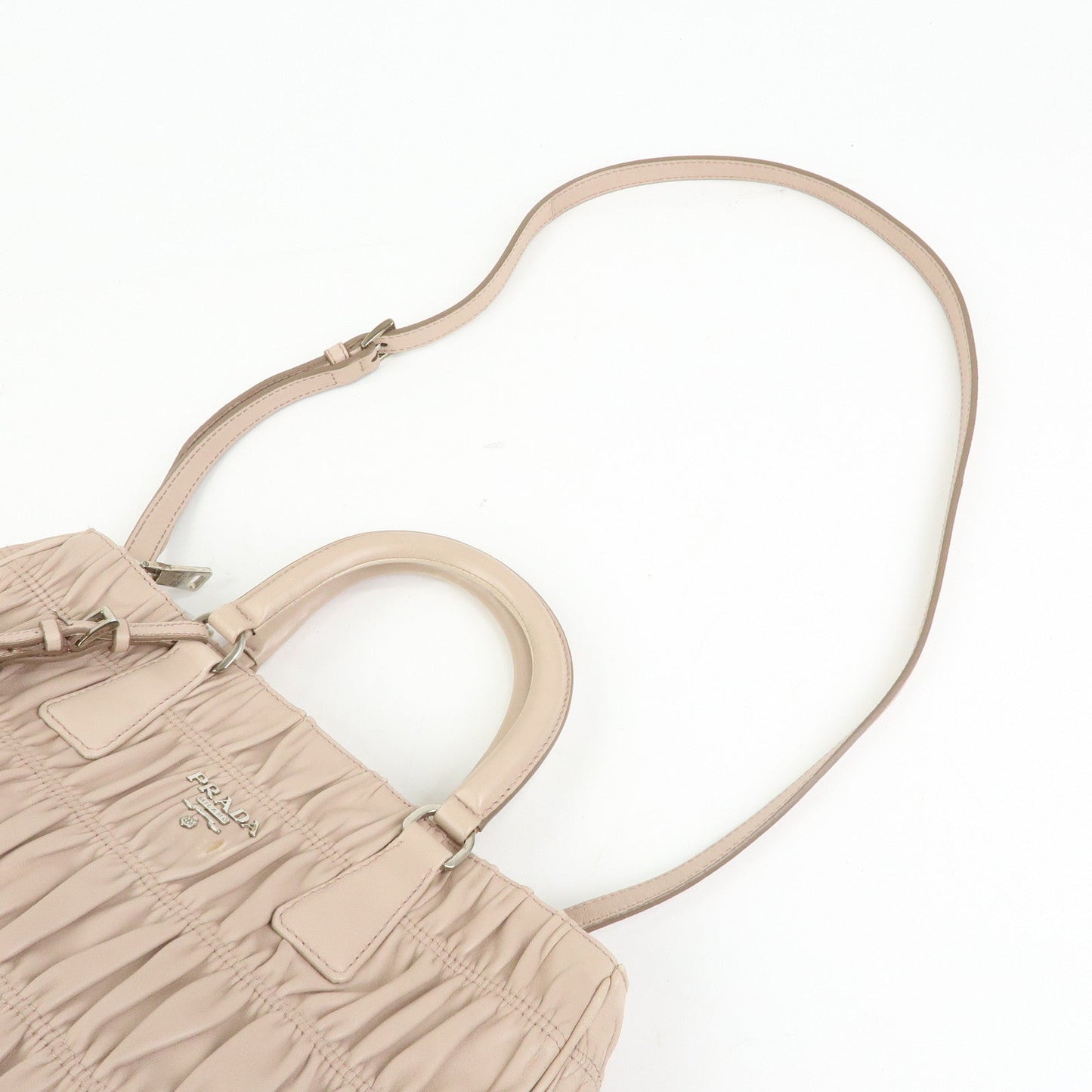 Prada Nappa Gaufure Leather 2Way Hand Bag Shoulder Bag B2599L【Pre-order】