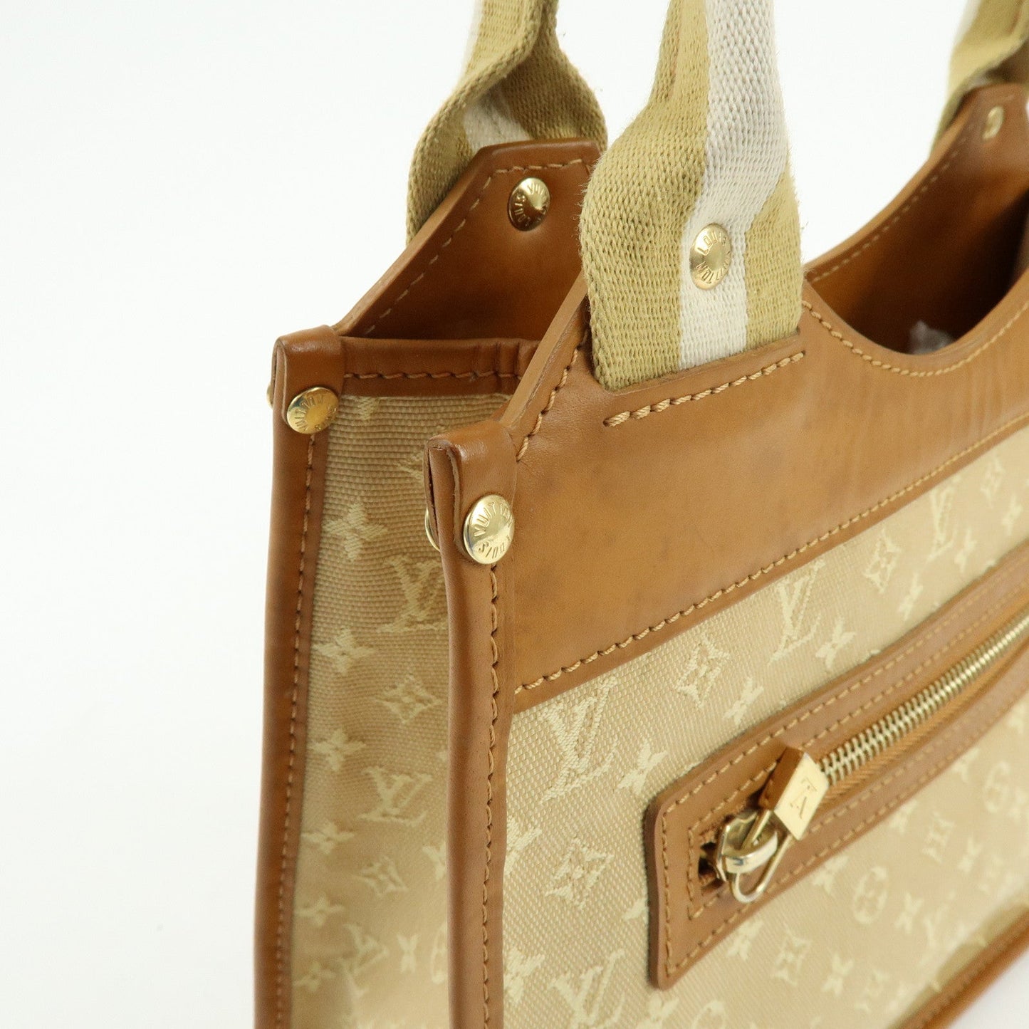 Louis Vuitton Monogram Mini Sac Catherine Hand Bag Beige M92328【Pre-order】