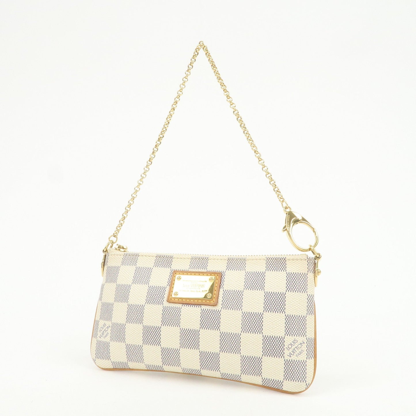 Louis Vuitton Damier Azur Pochette Milla MM Mini Pouch N60027【Pre-order】