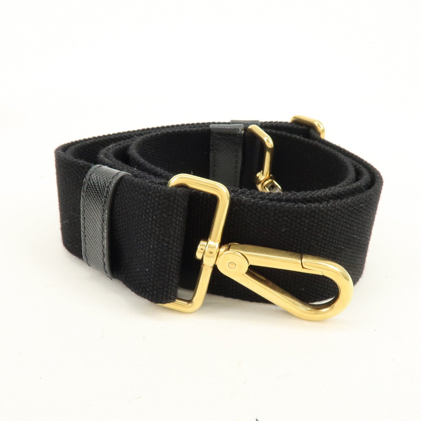 Prada Canapa Canvas 2Way Bag Hand Bag Shoulder Bag Black【Pre-order】