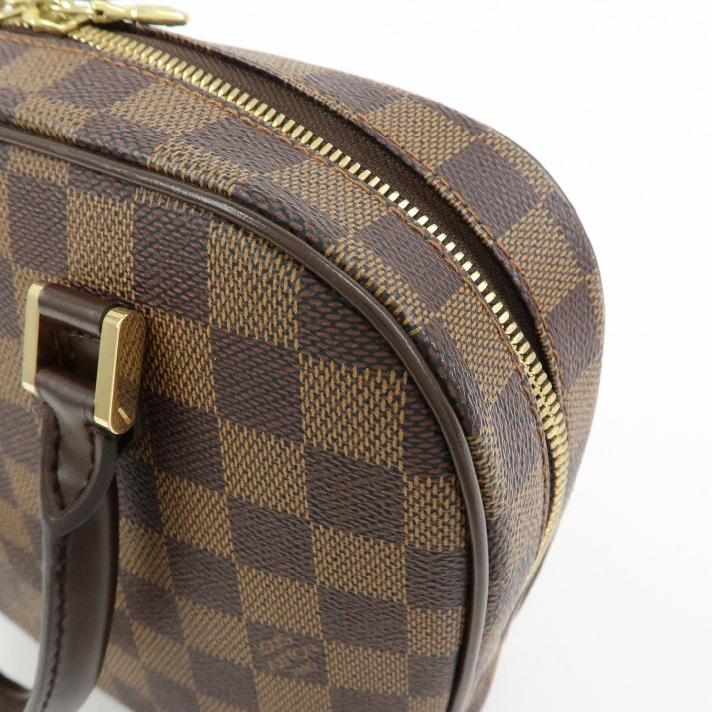 Louis Vuitton Saleya Mini Damier Ebene Canvas Leather Hand Bag【Pre-order】